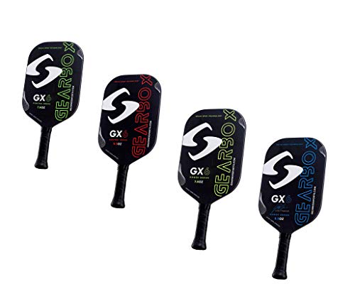 Gearbox GX6 Control 8.5oz 3-5/8in Carbon Fiber Red Pickleball Paddle - Thumbnail 4