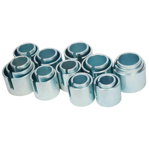 BOOMSTART 27-teiliges Silentlager Werkzeugsatz zum Abziehen von Gummibuchsen, Buchsen und Achslagern, für Montage und Demontage