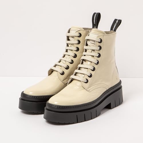 Art Para Mujer. 1195313ZZ003_020 Botines De Piel 1953 Amberes Beige (41), Plano, Cordones, Casual - 5