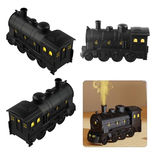 Diffuseur huiles essentielles silencieux pour dormir train noir télécommande - 6