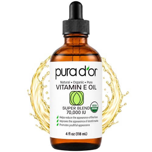 PURA D'OR Organic Vitamin E Oil Blend