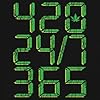 Tee Hunt 420 24 7 365 Smoke Weed Sweatshirt Leaf Marijuana Cannabis Green Herb Smoker