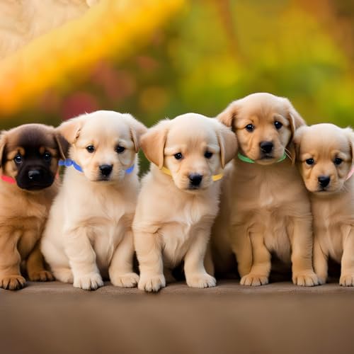 Andibro 60 Stück Kitten halsbänder,12 Farben Verstellbare Welpen ID Halsbänder Soft welpenhalsband 10.5 cm Bandschnur mit Verstellbarer Schnalle für Neugeborene Welpen Kätzchen Haustiere