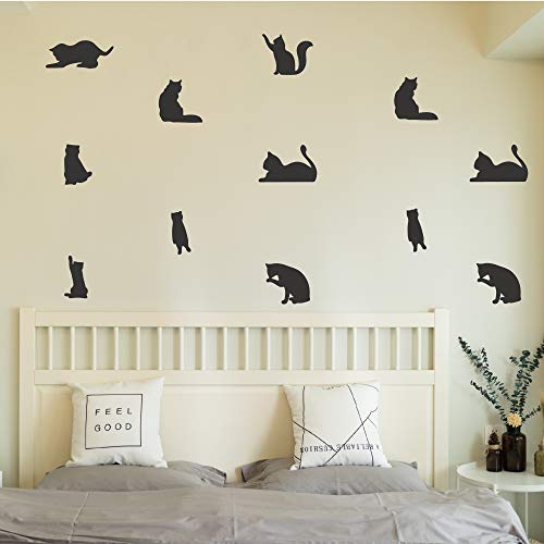 Vinilos Decorativos GULIGULI para Pared con Gatos miniatura 2
