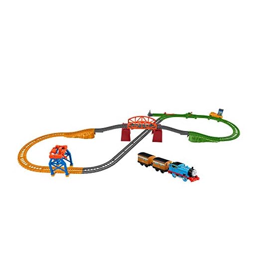 Thomas & Friends GPD88 Thomas and Friends Fisher-Price 3-in-1 Package Pickup, Multi-Colour