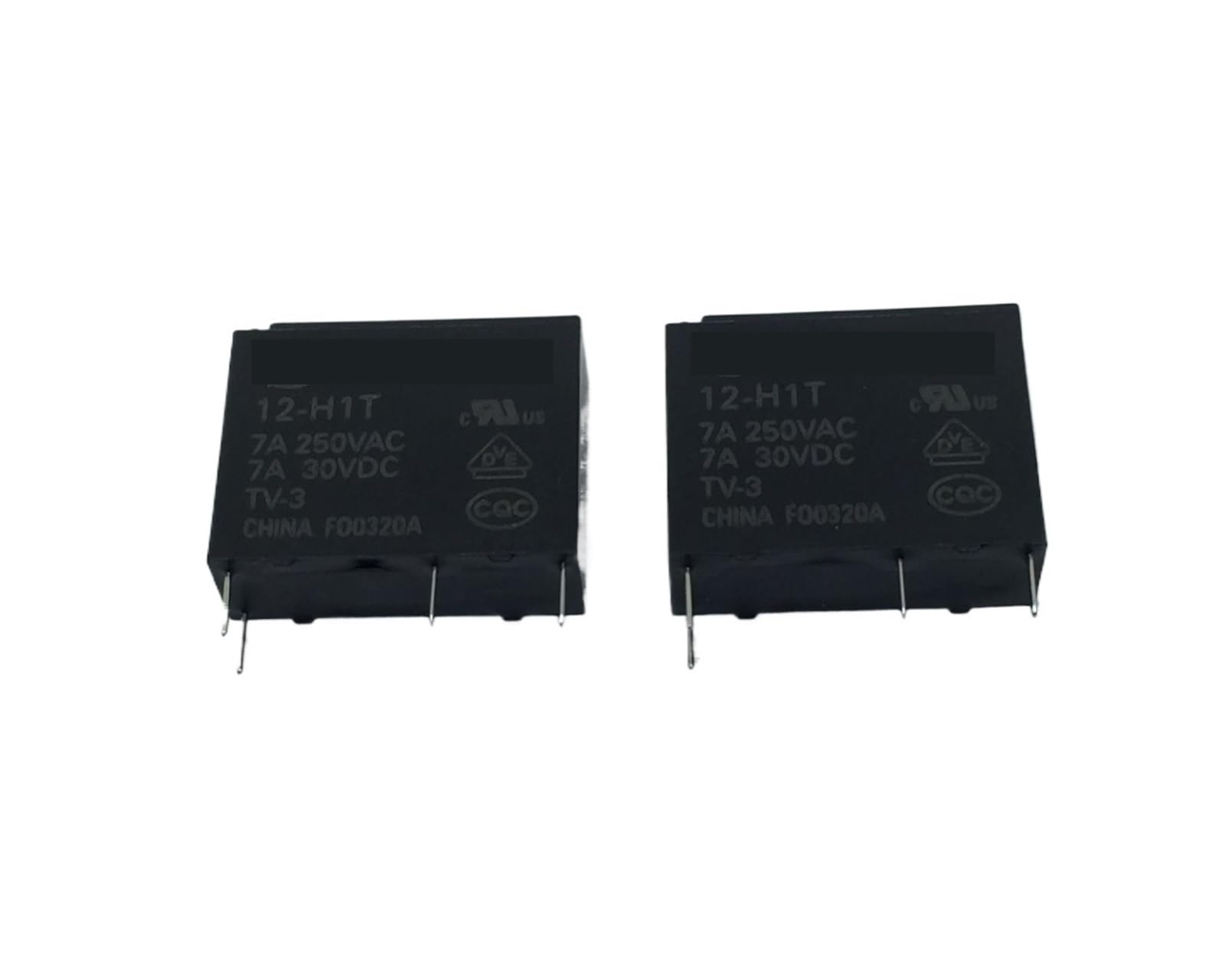Relay 10pcs/lot HF46F-G-12-H1T HF46F-G 12-H1T 7A 4PIN DC12V