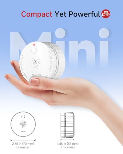 Smart Smoke Alarm WiFi Connected