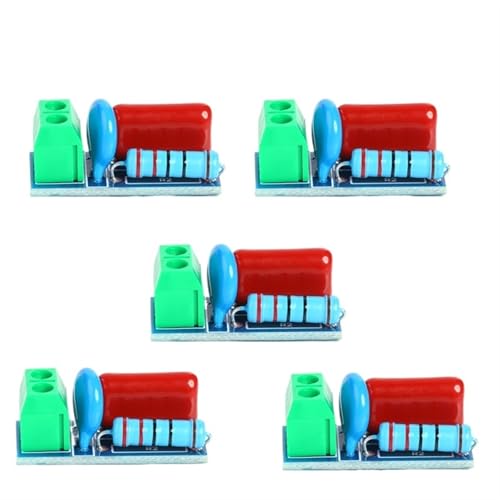 Résistance de circuit de surtension module RC absorption amortissement relais 5pcs - 2