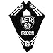 Sporty K9 NBA Brooklyn Nets Dog Bandana, Small. - Best Tie Scarf Bandana for The Four-Legged Basketball Player!, Black (NET-4058-S)