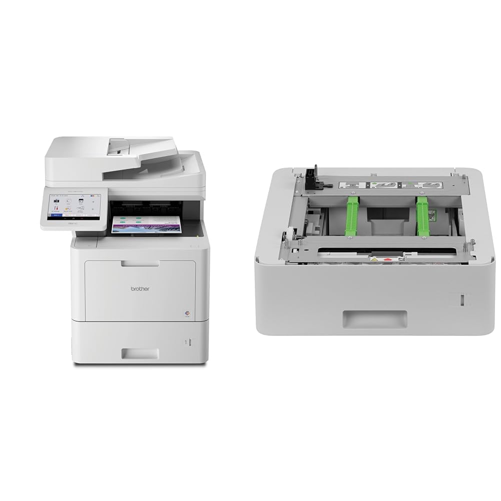 Brother Printer + Paper Tray + XL Toners