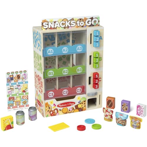 Melissa & Doug Sort, Stock, Select Wooden Vending Machine Play Se...
