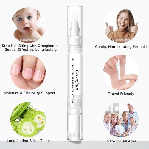 Creaglam Cuticle Lotion Pen para cuidado de uñas miniatura 2