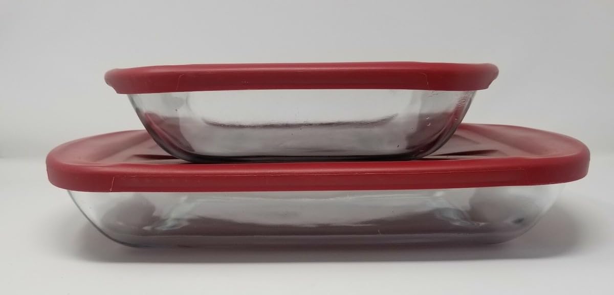Amazon.com | Anchor Hocking 4 Pc. Glass Bakeware Set 91036