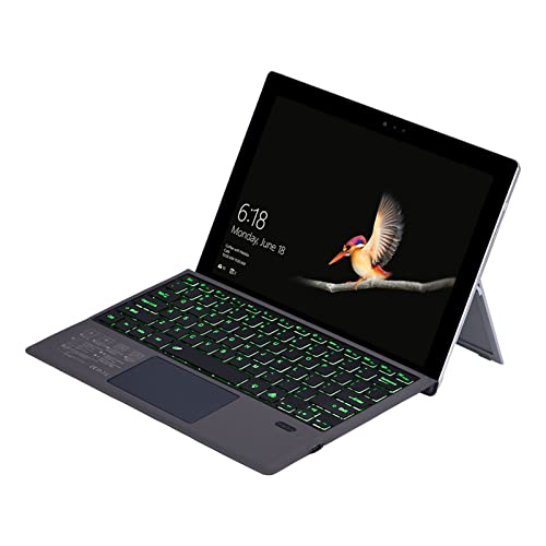 Teclado inalámbrico recargable para escribir rápido en la tableta sin usar ratón 5