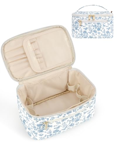 Kosmetiktasche Damen Schminktasche Groß Reise Make Up Tasche mit...