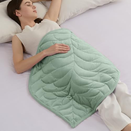 Image of Kaisa Weighted Blanket for Adults (5 lbs,23 inchx29 inch), Soft Heavy Blanket Machine Washable, Small Size Weighted Blankets with Glass Beads for Couch and Bed, Sage Green