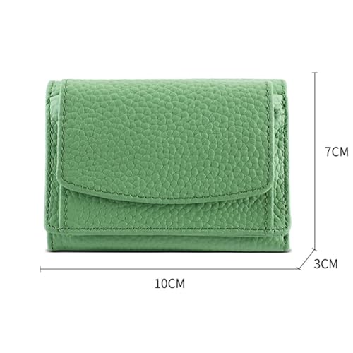 Houtangduty Mini Wallet, Houtangduty Mini Wallet for Women, 2025 New Leather RFID Blocking Card Holder Organizer Pocket(Yellow) 7