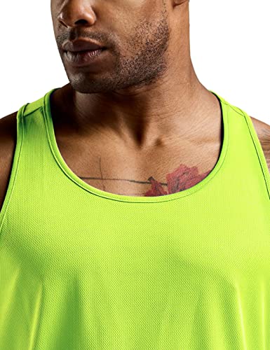 ATHLIO Men's Dry Fit Muscle Workout Tank Tops, Y-Back Bodybuilding Gym Shirts, Athletic Fitness Tank Top3