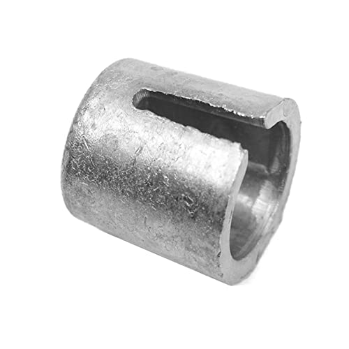 WANGCL 4 Paare Batterieklemmenhülsen, Batteriehülsen Autobatterieklemmen-Konverterpfostenadapter Metallmaterial Anodenkathodenhülsen