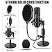 Podcast Equipment Bundle, 48V Condenser Microphone Bundle with M300 Voice Changer, Podcast Microphone Recording Studio Package for Podcasting Live Streaming Singing PC Mobile TikTok YouTube