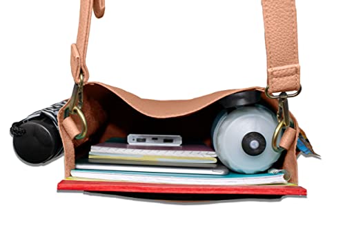 Image of Joy Susan Side-Pocket Bucket Bag: Kayleigh Crossbody