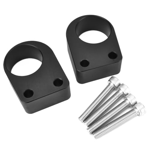 Adaptateurs de rehaussement guidon CNC pour soulager le dos sur moto 250 300