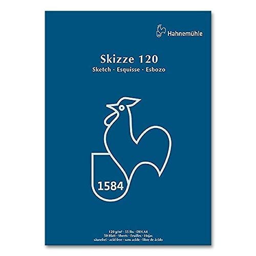 Skizzenblock 120g/m², DIN A1, 50 Blatt
