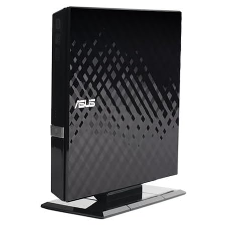 Amazon Com Asus Sdrw 08d2s U B G Aci As External Dvd Drive Black Computers Accessories