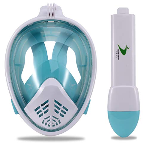 image for Thirty seven DAYS Full Face Snorkel Mask/Snorkeling Mask with Detachab