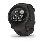 Garmin Instinct 2, Rugged Outdoor Watch with GPS, Built for All Elements, Multi-GNSS Support, Tracback Routing and More, Graphite - 010-02626-10