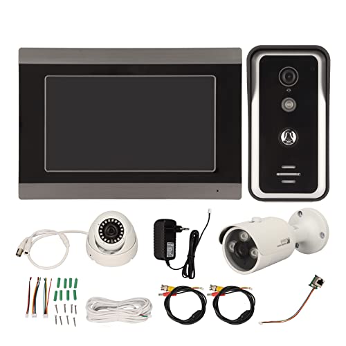 Sistema de vídeo porteiro, 7in IPS Monitor Wifi 2 Vias Áudio 1080P Detecção de Movimento Campainha d