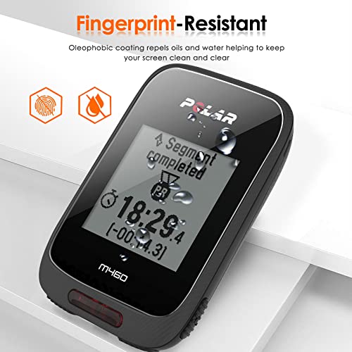 IVoler 4 Pezzi Pellicola Vetro Temperato per Polar...