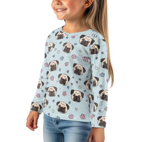 Image of Uourmeti Teens Girls Long Sleeve T Shirts Fall Outfits Boys Active Sportswear Running Tops