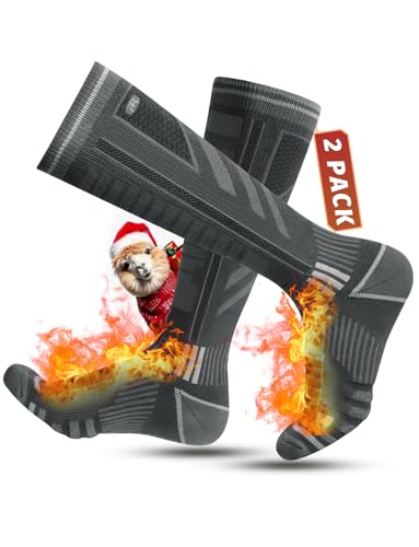 Rahhint Alpaca Compression Ski Socks