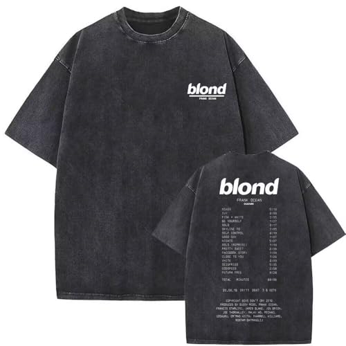 Frank Vintage Oversized Man's T Shirt Cotton Short Sleeve Tee Stylish Soft Summer O-Neck Ocean Unisex T-Shirts XX-Large
