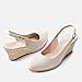 Juliet Holy Womens Wedge Sandals Espadrilles Closed Toe Slingback Buckle Strap Comfortable Casual Summer Wedges Shoes