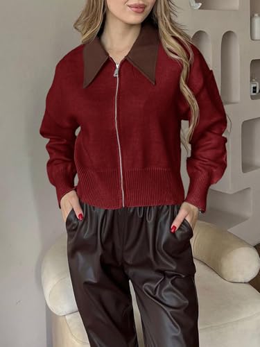 Image of Saodimallsu Womens Long Cardigan Sweaters Chunky Open Front Oversized Slouchy Knit Fall Trendy Coatigan Jackets