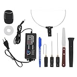 Gadpiparty Cortadora de Espuma Eléctrica Ajustable Herramienta de Corte Caliente para Manualidades Cortador de Espuma Eléctrico de Mano Bolígrafo de Limpieza para Cartón Pluma y Perlado