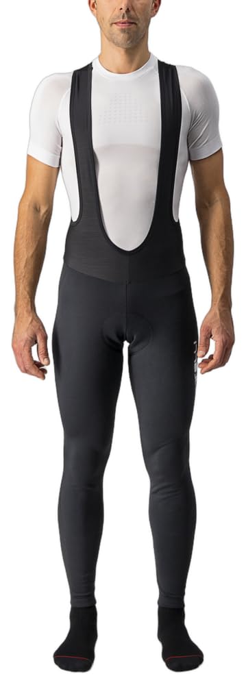 CASTELLI 4520527-010 ENTRATA Wind BIBTGHT Cycling bib Shorts Men's Black Size L