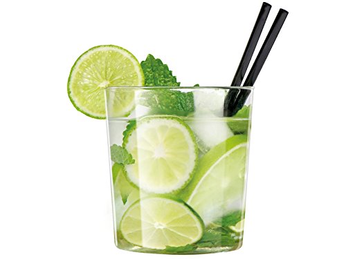 H&H Starc Gläser 6er-Set: 350 ml, Dünnes Glas mit Konischer Form, Ideal für Wasser, Säfte & Cocktails, Spülmaschinengeeignet – Ansicht 3