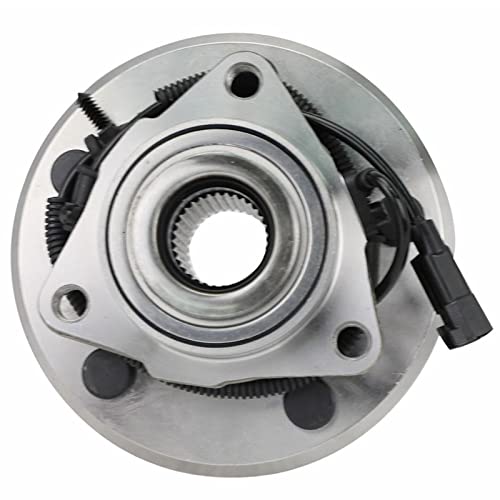 Motorbymotor 515151 Front Wheel Bearing And Hub Assembly With Abs 5 Lugs Fits For 2012-2018 Dodge Ram 1500, 2019 Dodge Ram 1500 Classic Low-Runout Oe Directly Replacement Wheel Hub Assembly #TOP7