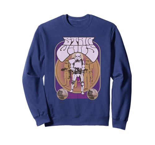 Sweatshirt Star Wars Stormtrooper un cadeau retro seventies parfait pour l'anniversaire d'un proche