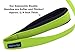 Wagtime Club Double Handle Dog Leash, 6ft Long Heavy Duty Dog Leash with Paded Traffic Handles for Extral Control and Training, Dual Handles Leads, Large Medium Small Dogs (Neon Green)