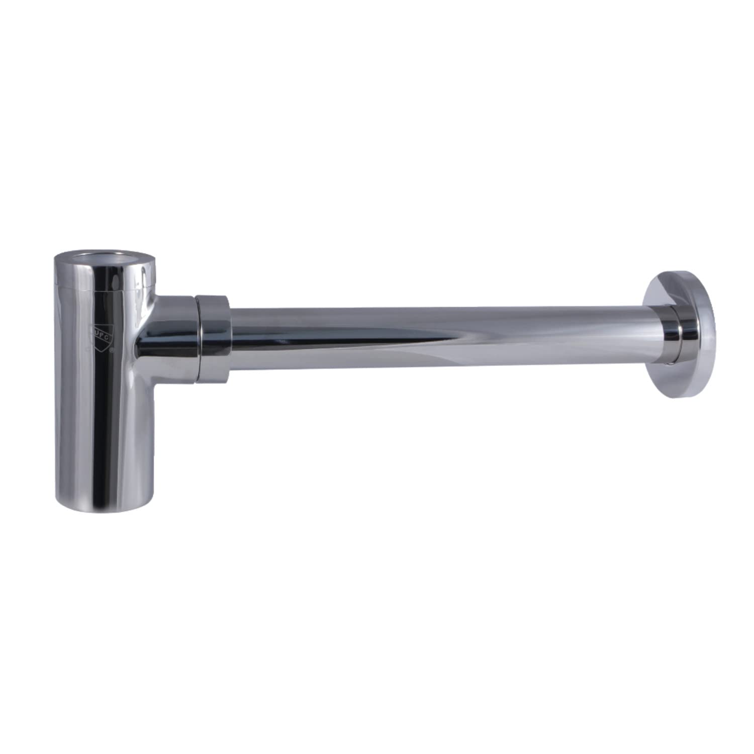 Kingston Brass DD8106 - Sifón redondo para botella (latón, níquel pulido)