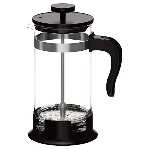 IKEA 002.978.50 Upphetta French Press Kaffeebereiter, Glas, Edelstahl