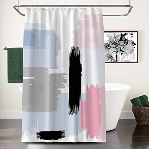 Rideau de douche sans moisissure KnSam grand format tissu