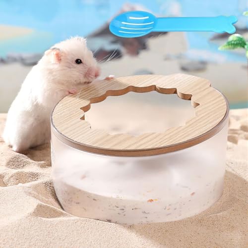 Eulihent Bain de Sable Hamster Salle Bain Hamster...