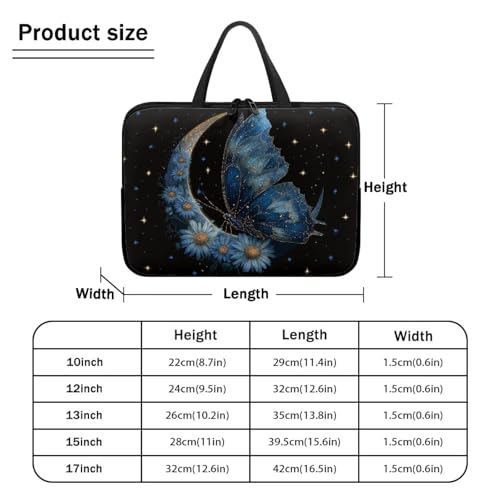 10-17inch Laptop Carrying Case for Women Men,Laptop Bag with Handle,Stylish Computer Bag,Laptop Case3