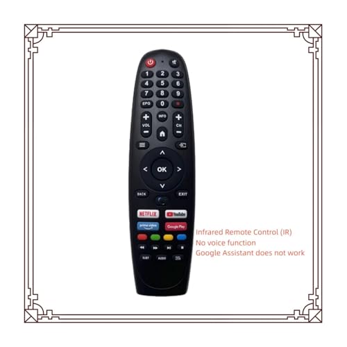Télécommande Smart TV pour remplacer votre boîtier cassé ou perdu
