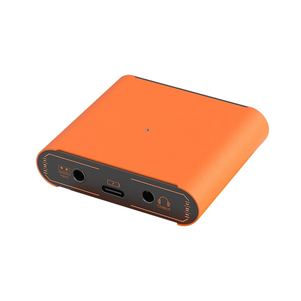 Adattatore per Trasmissione in Diretta, Convertitore per Scheda Audio Stereo in Streaming Live da 24 Bit/192 KHz, Interfaccia Audio per Streaming Live Dock da 3,5 Mm